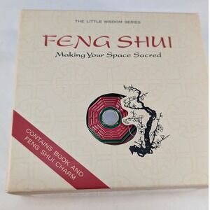 Feng Shui Making Your Space Sacred Little Wisdom Series Book and Charm Gift set